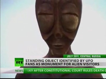 Alien Statue Unveiled In Russia’s UFO Hotspot
