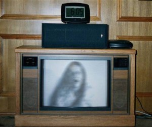 Ghost on TV: Image by Ghostly Activities