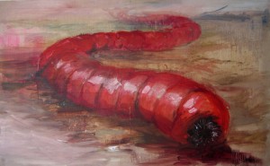 The Mongolian death worm A.K.A  "Allghoi Khorkhoi"