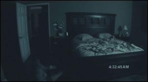 Scene from Paranormal Activity