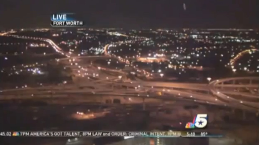 UFO Caught On Live NBC News SkyCam