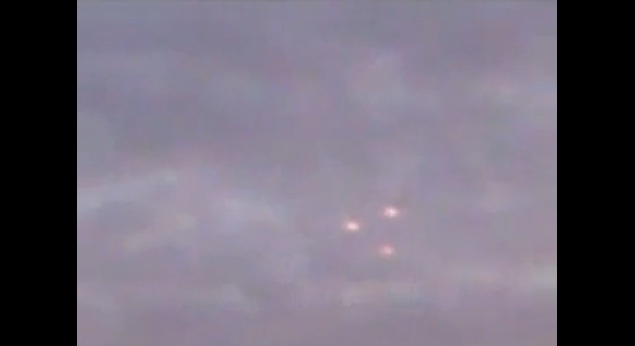UFO Hovering In Moscow