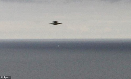 Photo of "UFO" Off the Coast of Cornwall