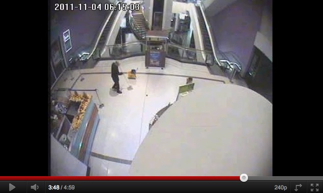 Video: Irish shopping Center Poltergeist