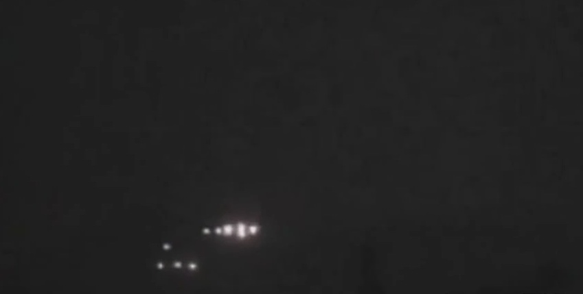 UFO Fleet Flying Over Chile