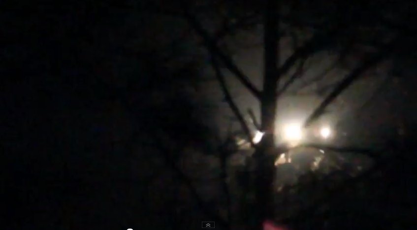 Video: UFO Taking Off?