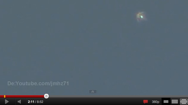 Video: Exploding UFO Over Tijuana, Mexico