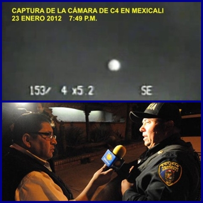 Mexican Police Chase UFO