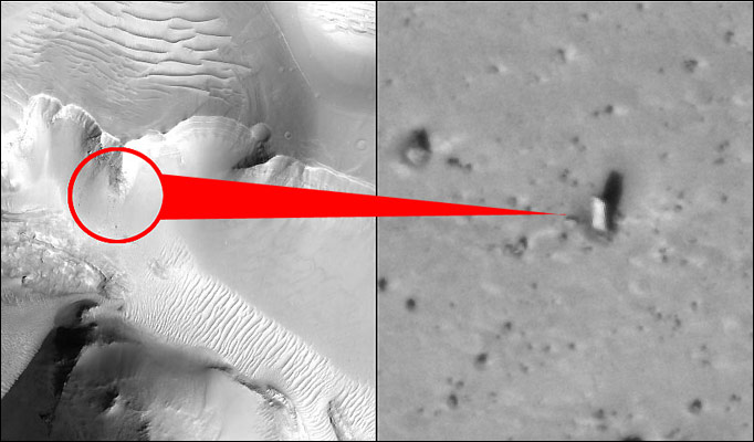 No, There’s No Monolith On Mars. Or Is There?