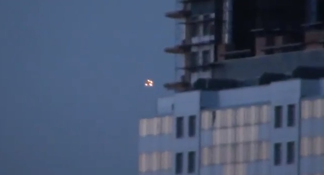 St. Petersburg Residents Film UFOs