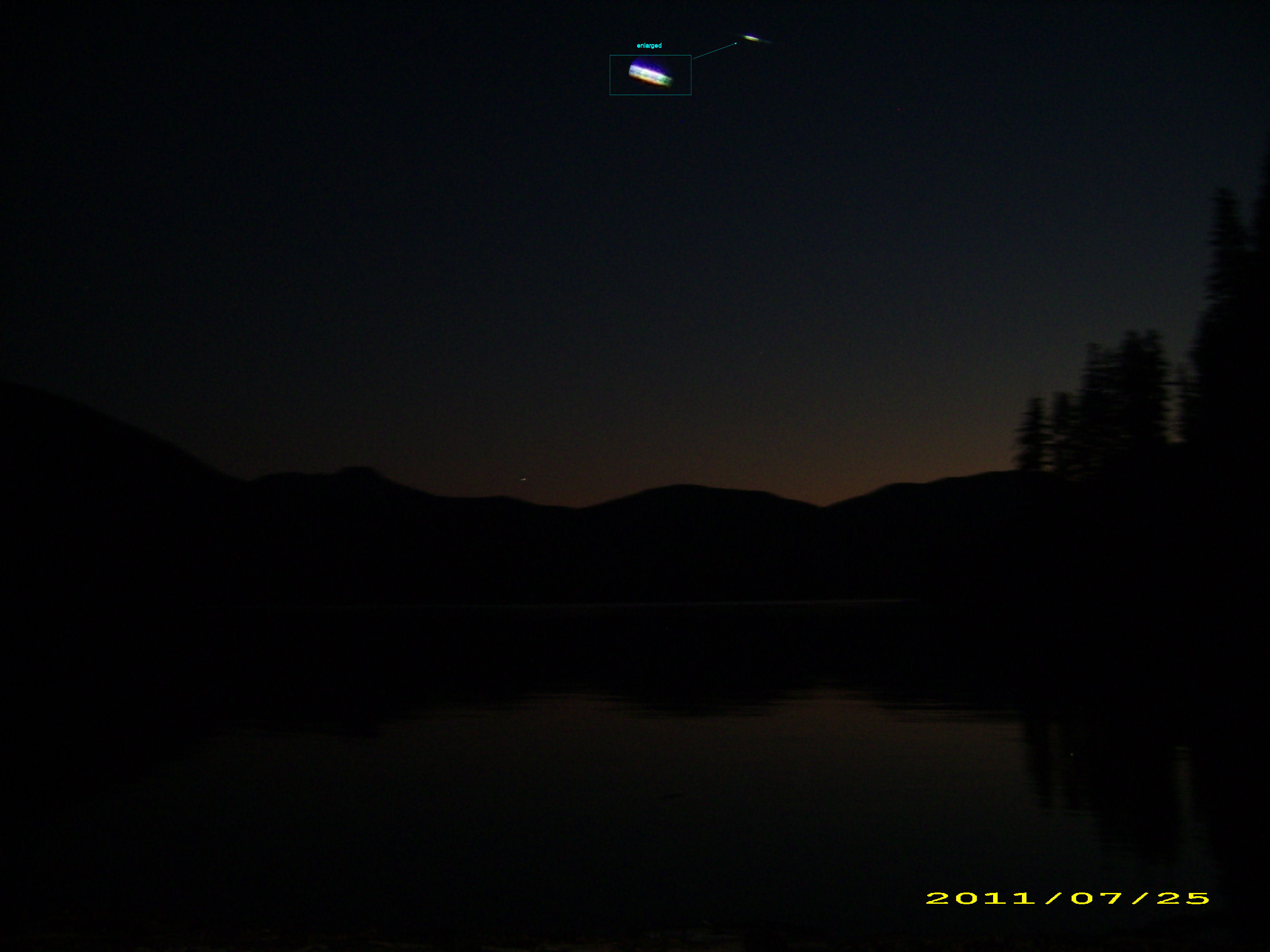 Amazing UFO Over Washington State