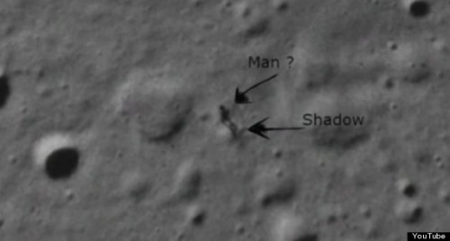 NASA: Alien on Moon